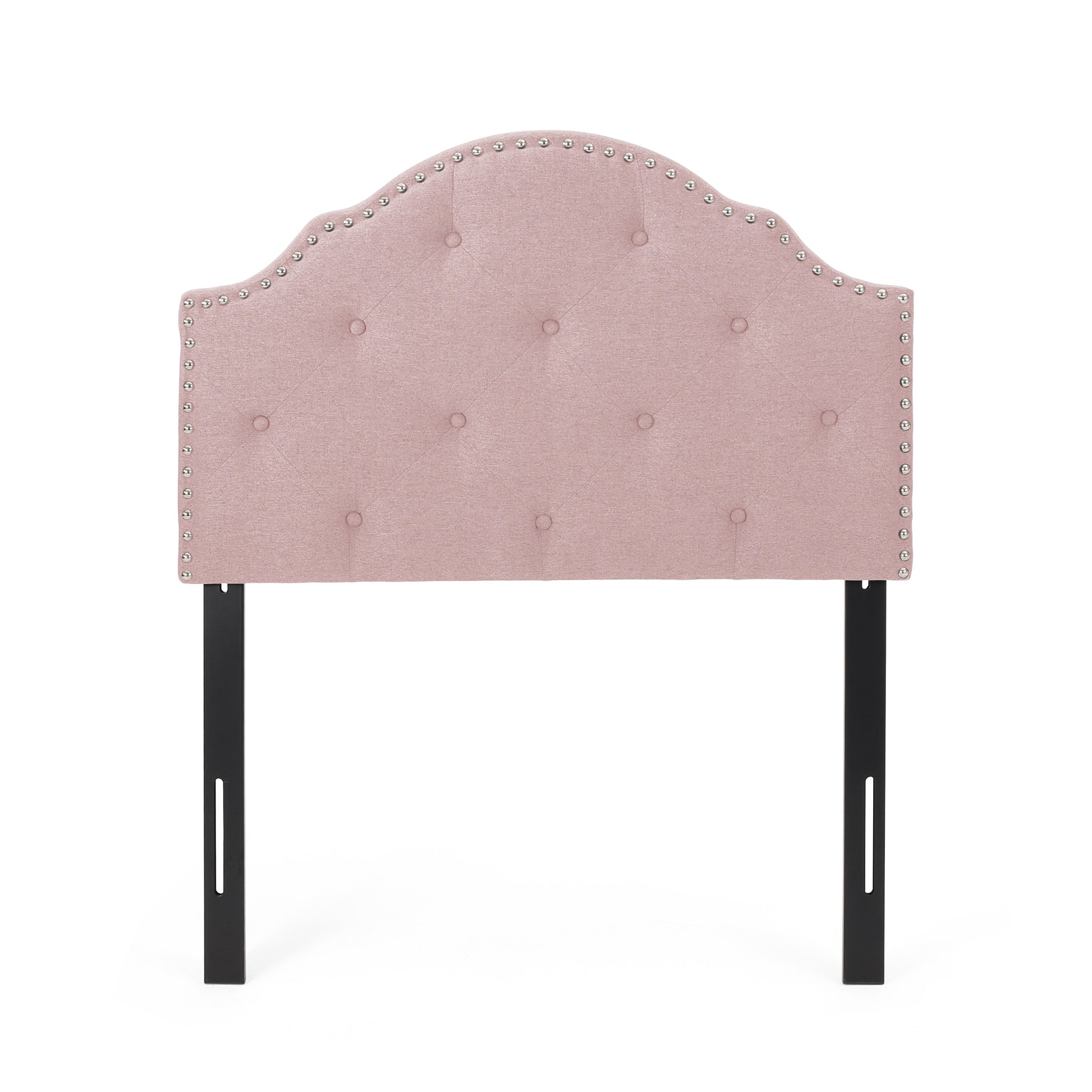 Twin Size Headboard Twin Blush Fabric