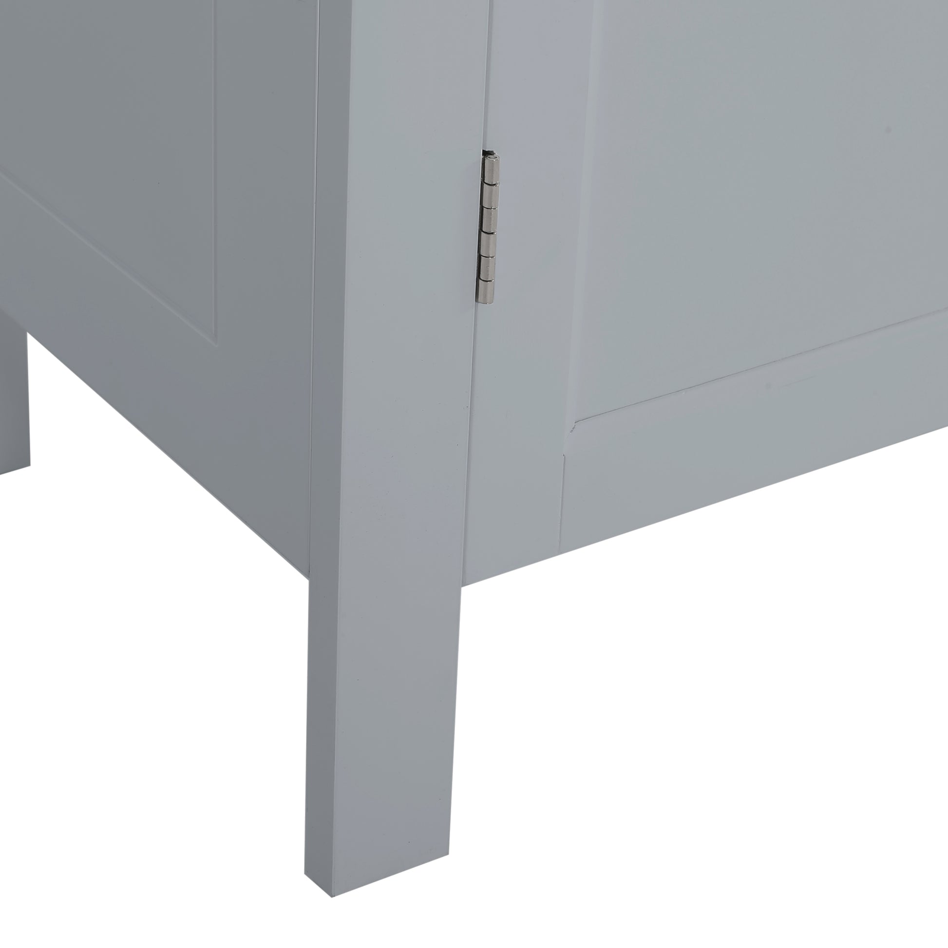 Floor Cabinet - Gray Mdf