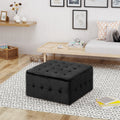 Ottoman Black Velvet