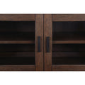 Arusha Tv Stand Brown Brown 70 79 Inches Wood