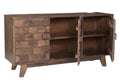 Darby Accent Server Dark Brown - Dark Brown Wood