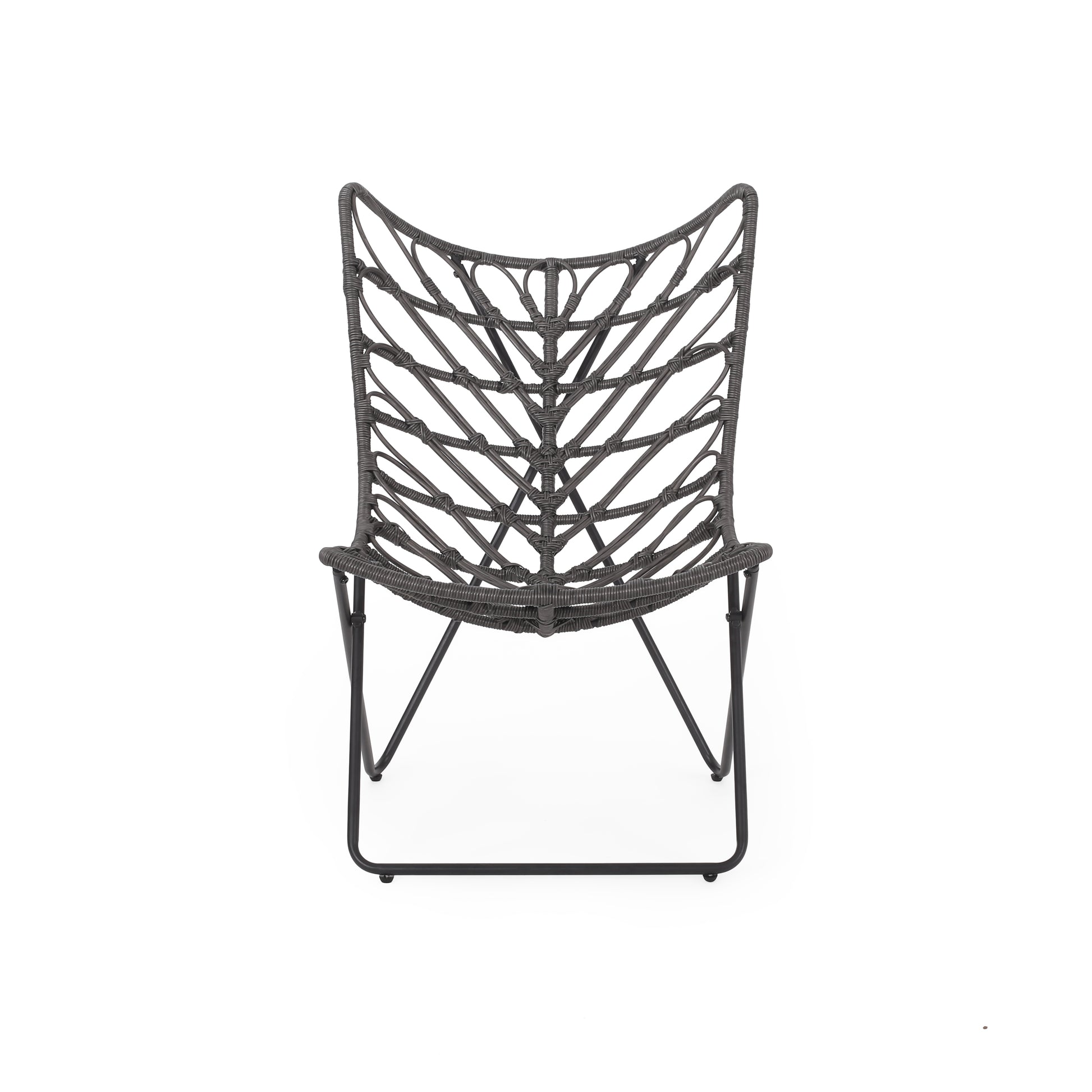 Bryson Chair Gray Rattan