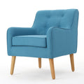 Arm Chair Teal Fabric