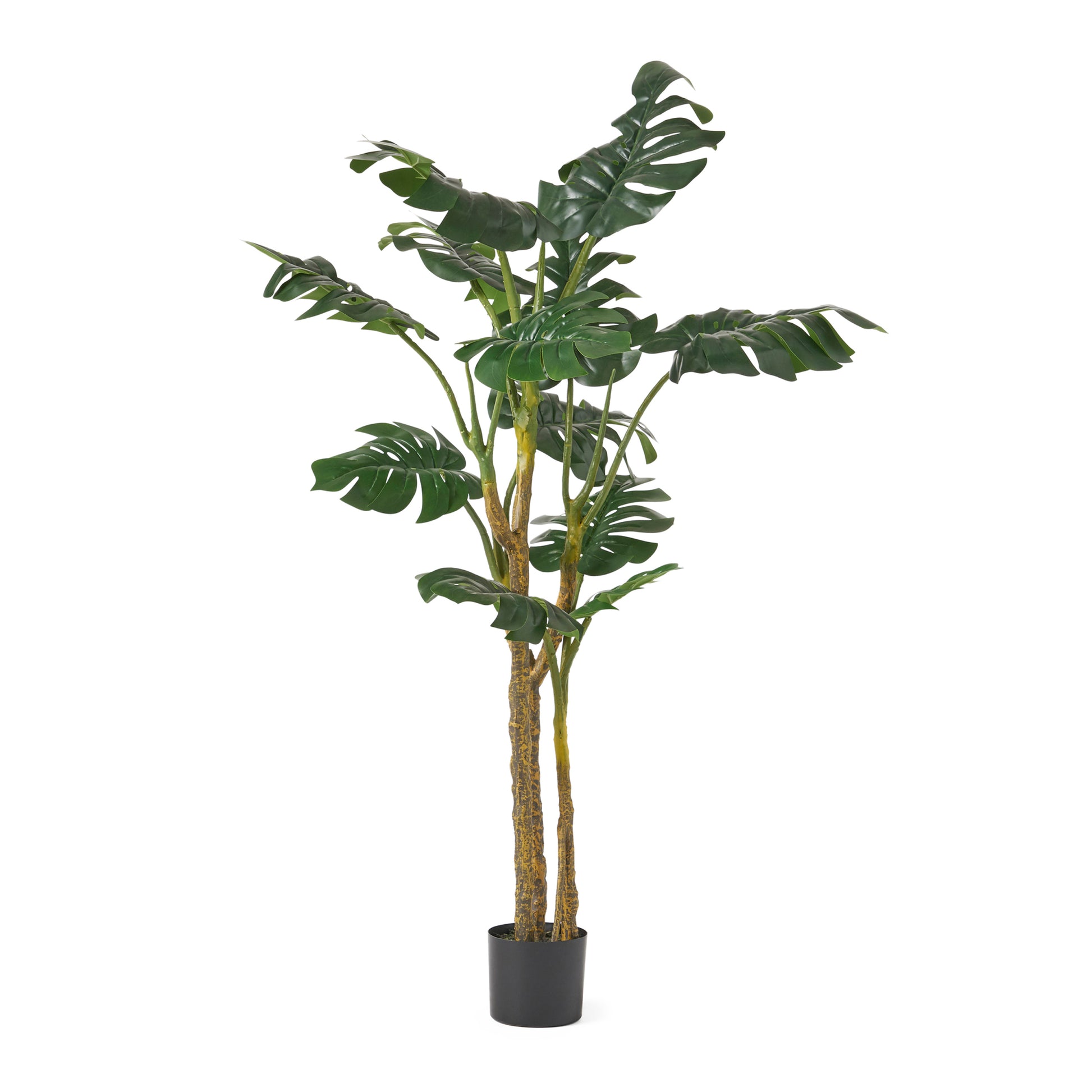 150Cm Artificial Monstera Tree Green Iron Plastic