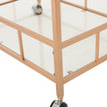 Selby Bar Cart - Rose Gold Iron