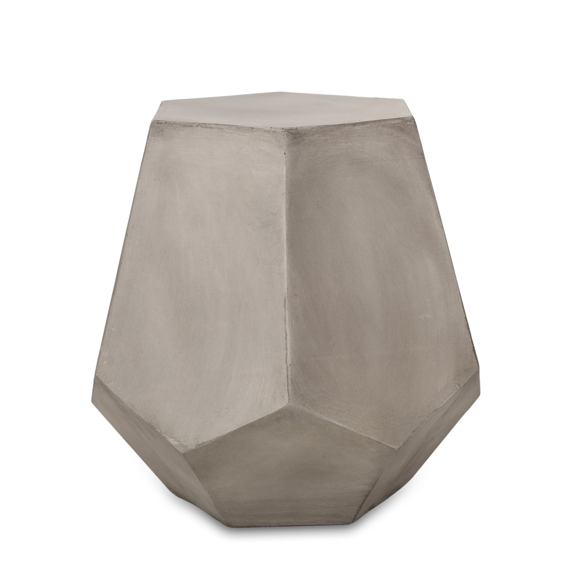 Calgary Side Table - Light Grey Magnesium Oxide