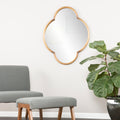 Holly & Martin Willis Decorative Wall Mirror Gold Gold Mdf