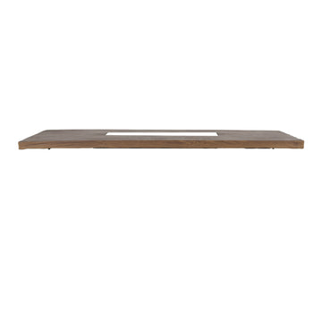 Brody Dining Fire Table Top 40,000Btu Tank Outside Brown Magnesium Oxide