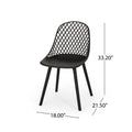 Lily Chair Black Polypropylene