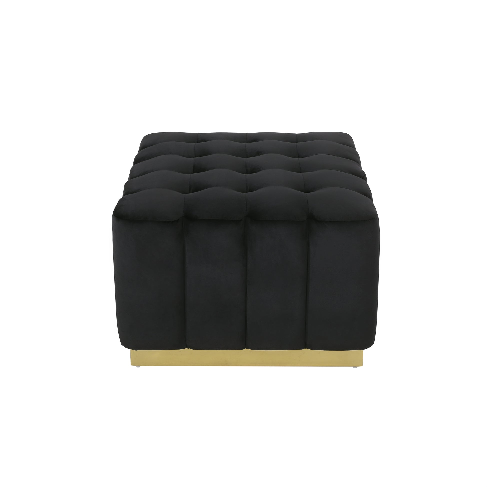 Ottoman Black Velvet