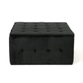 Ottoman Black Velvet