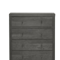 Nordic 5 Drawer Chest Grey Mdf