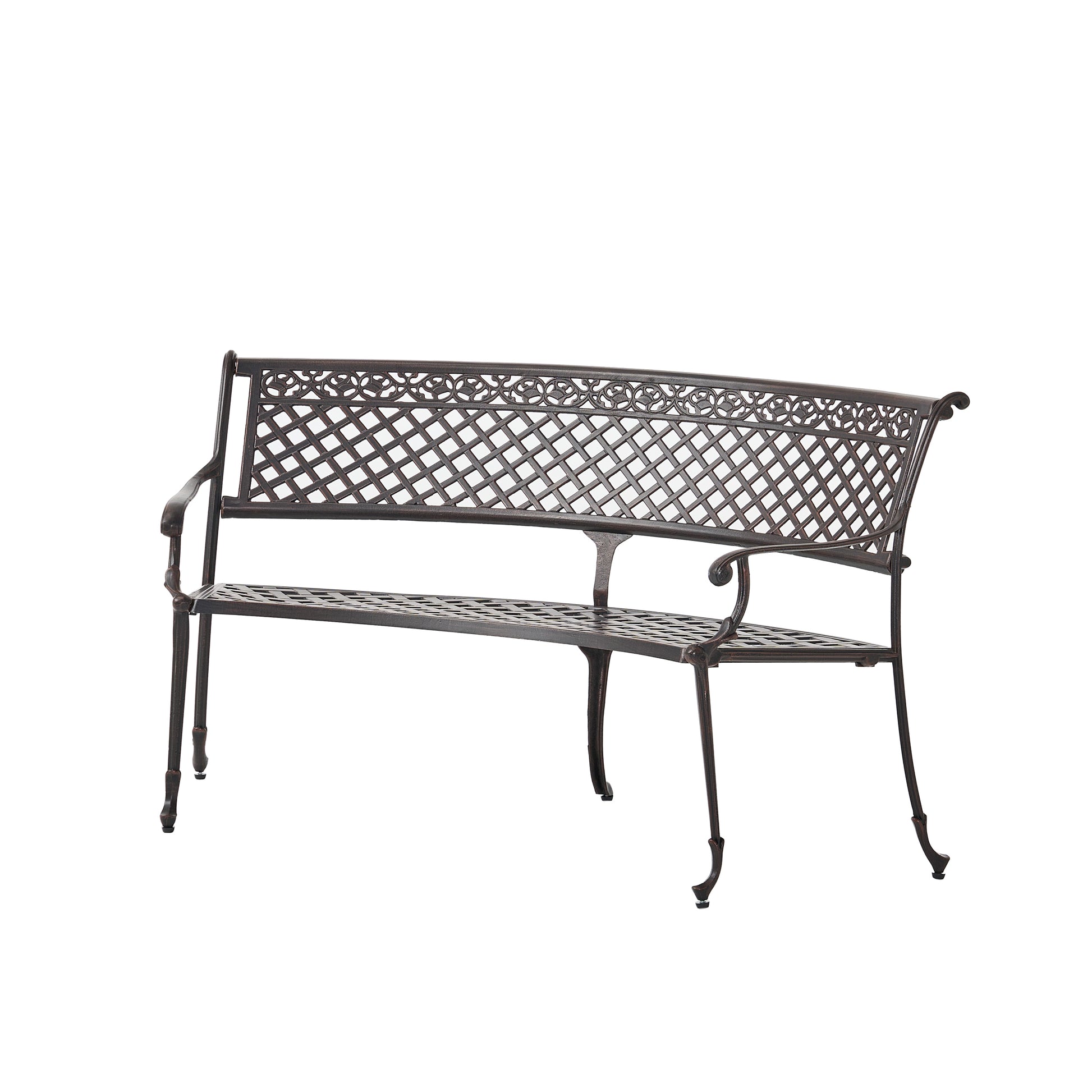 Tahoe Sector Bench Copper Aluminium