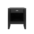 Side Table Black Mdf