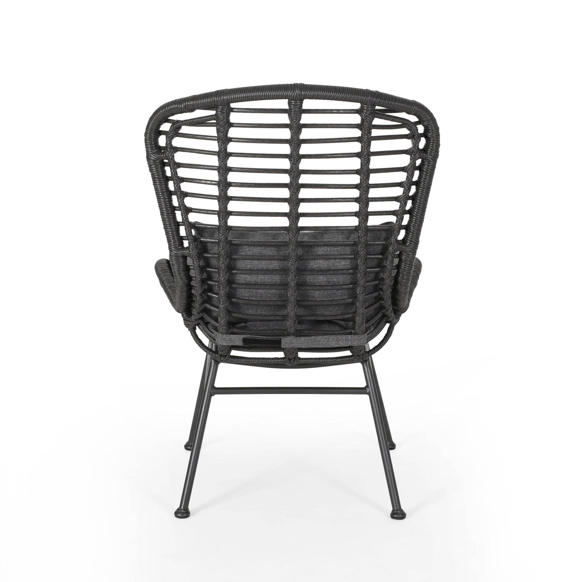 La Habra Chair Grey Iron Plastic