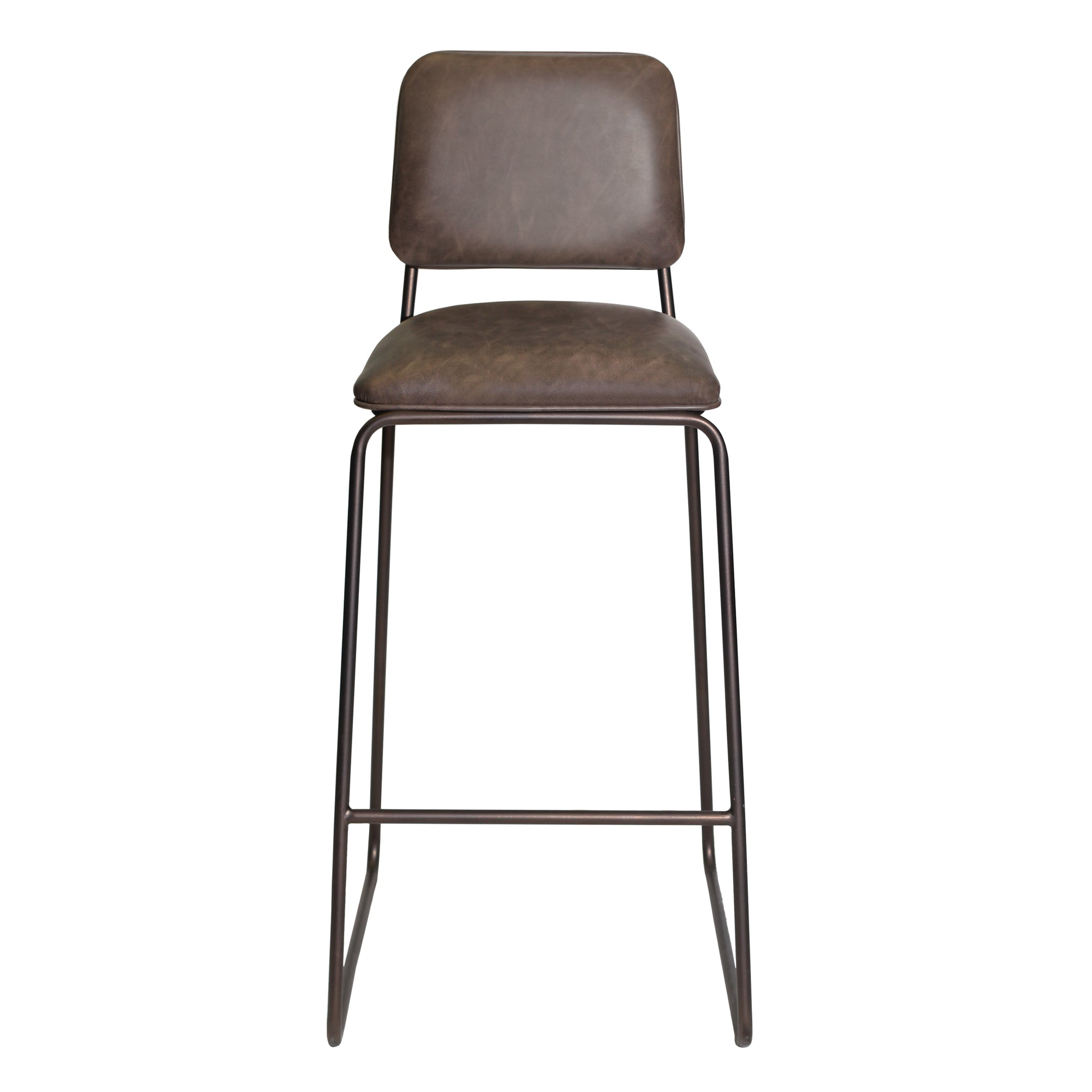 Mesa Barstool Brown Brown Wood