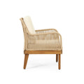 Annisa Club Chair Teak Acacia Wood