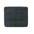 Sectional Ottoman Charcoal Fabric