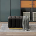 Ottoman Black Velvet