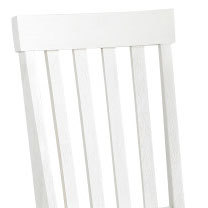 Caylie Side Chair Set Of 2 White White Wood