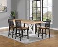 Magnolia Counter Stool Set Of 2 Black Black Wood