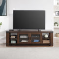 Arusha Tv Stand Brown Brown 70 79 Inches Wood