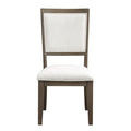 Bordeaux Side Chair Set Of 2 Brown Brown Wood