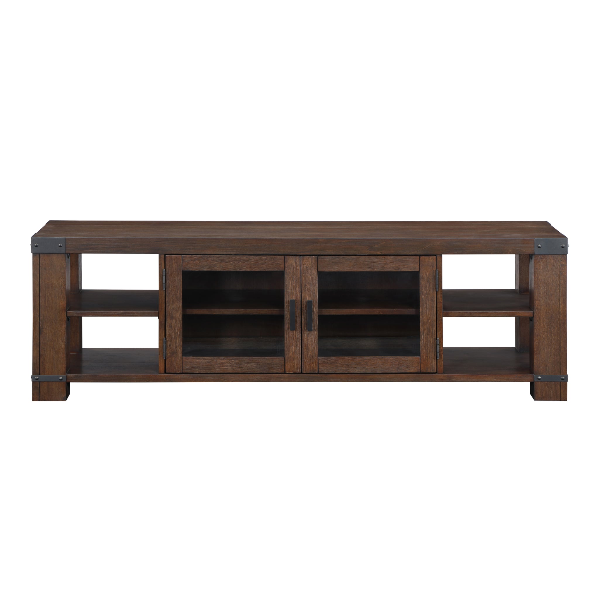 Arusha Tv Stand Brown Brown 70 79 Inches Wood