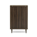 Nordic 5 Drawer Chest Walnut Mdf