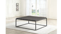 Tekoa Coffee Table Dark Brown Dark Brown Iron