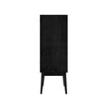 Disa 2 3 Drawer Chest Black Mdf