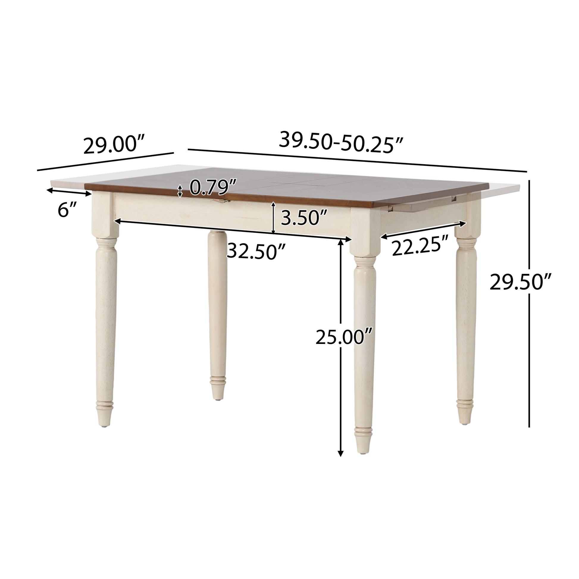 Clearwater Rect Sld Top Table Leg E Dark Oak Rubber