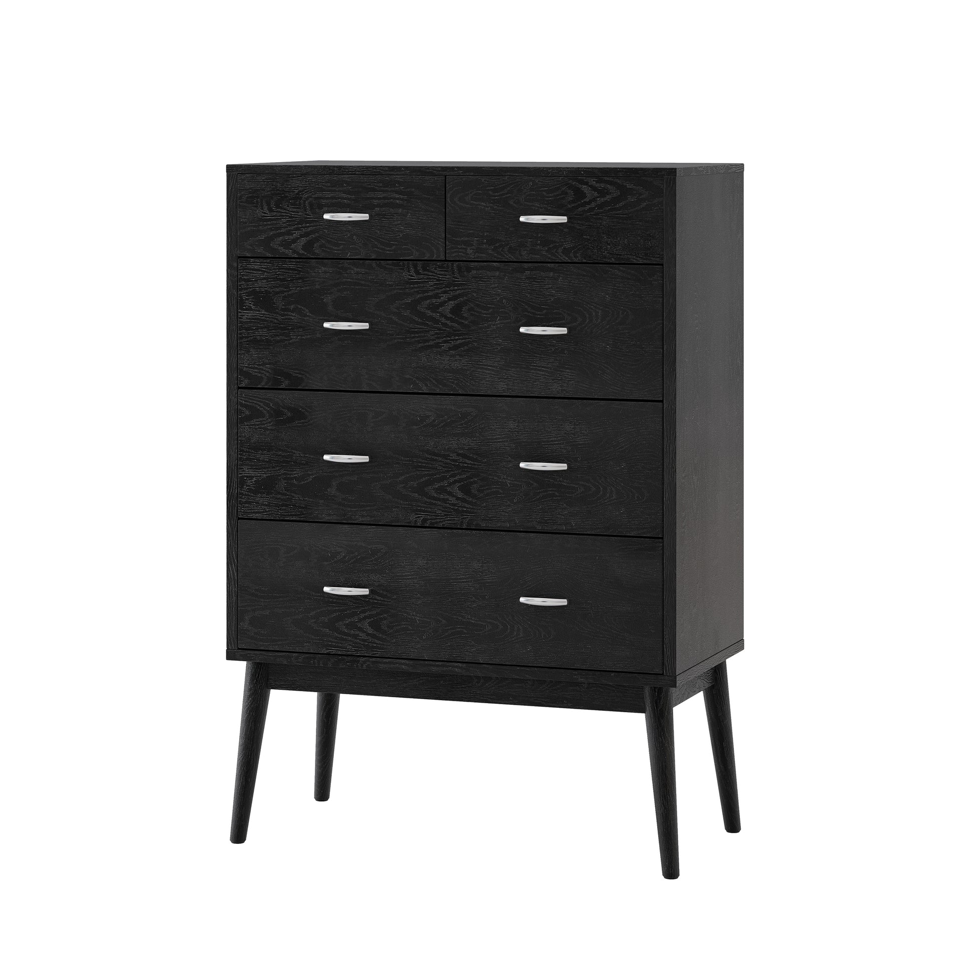 Disa 2 3 Drawer Chest Black Mdf