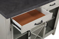 Hyland Server Dark Gray - Dark Gray Wood