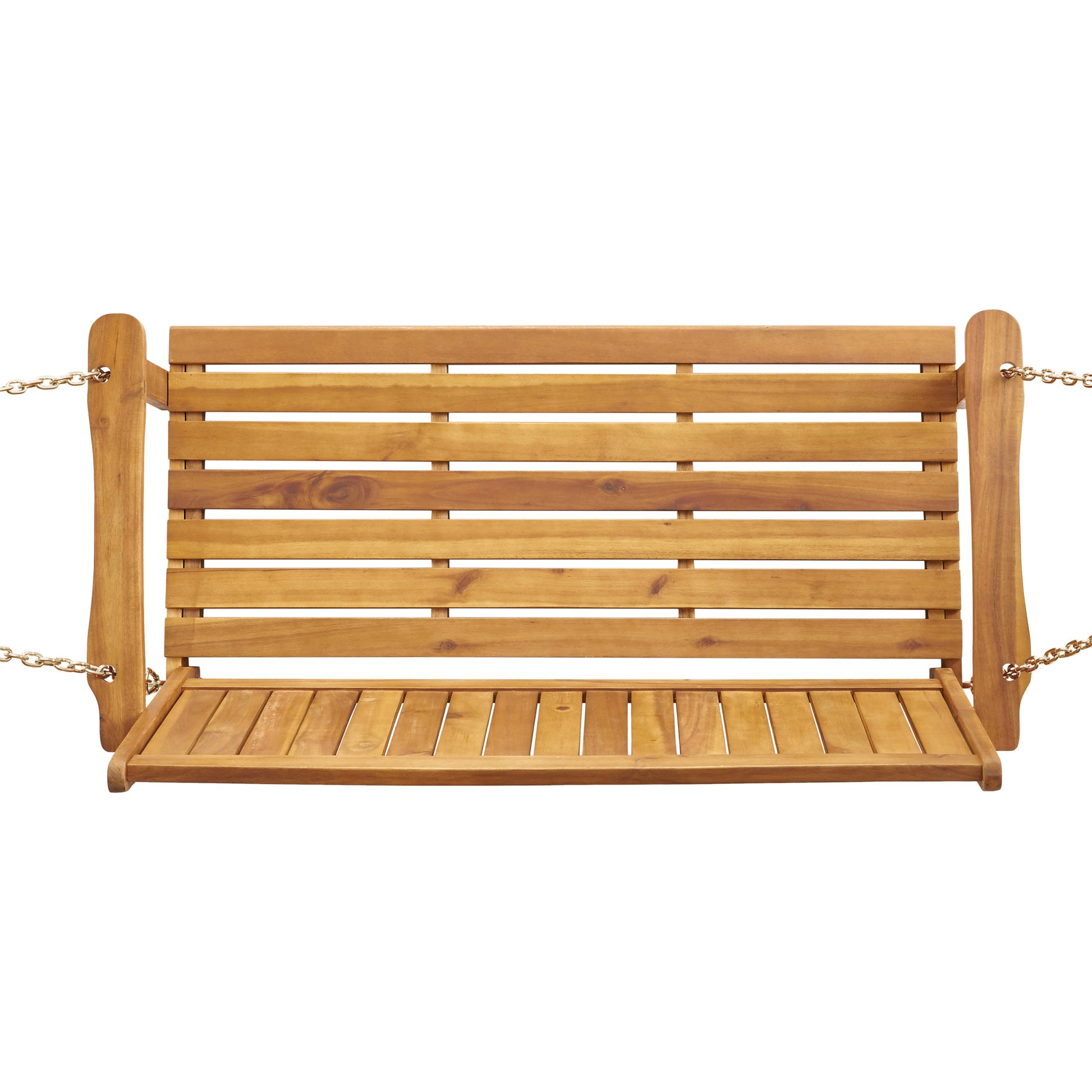 Tambora Porch Swing Teak Wood Metal