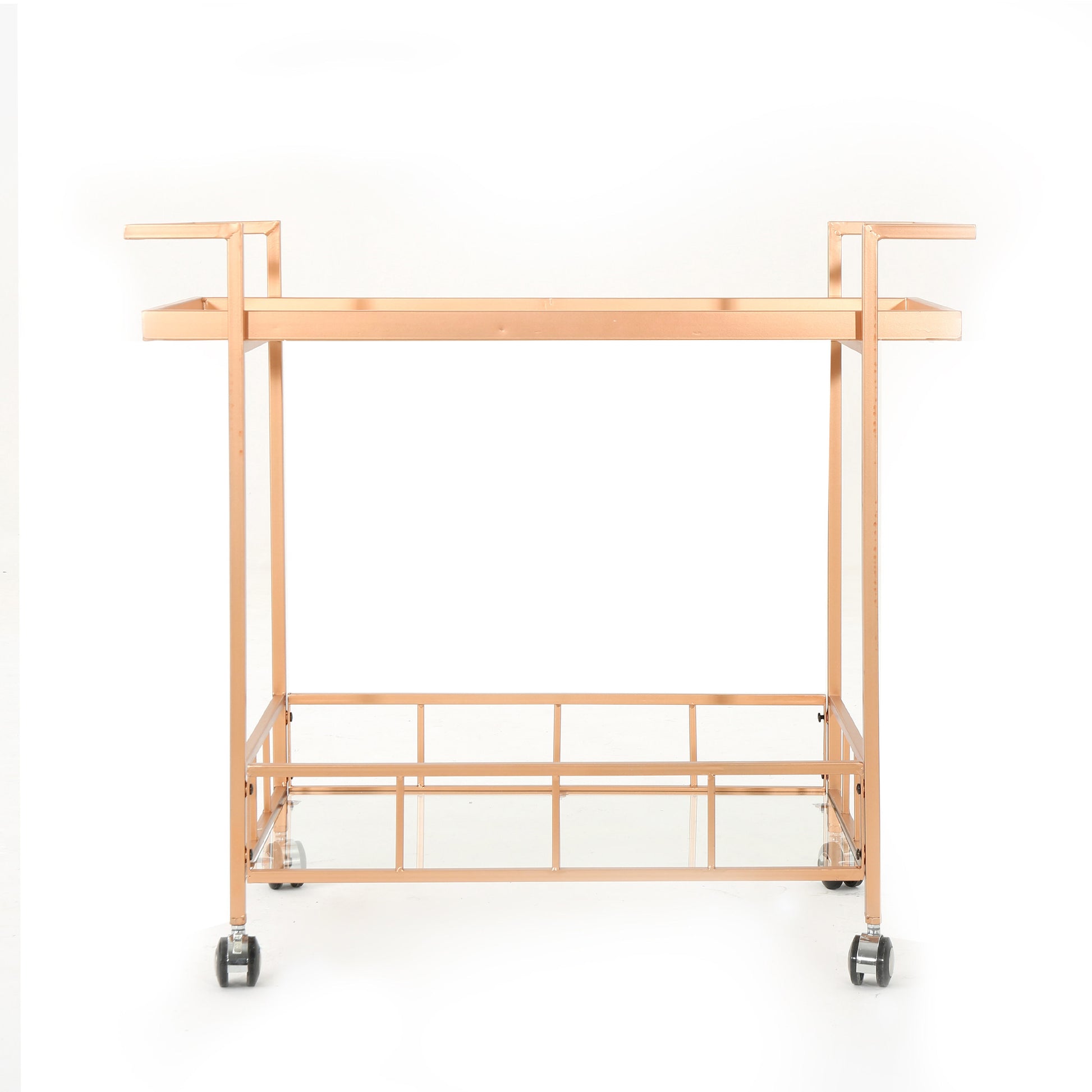 Selby Bar Cart - Rose Gold Iron