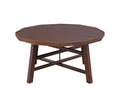 Paisley 3 Piece Occasional Table Set Brown Brown Wood