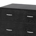 Disa 4 Drawer Chest Black Mdf