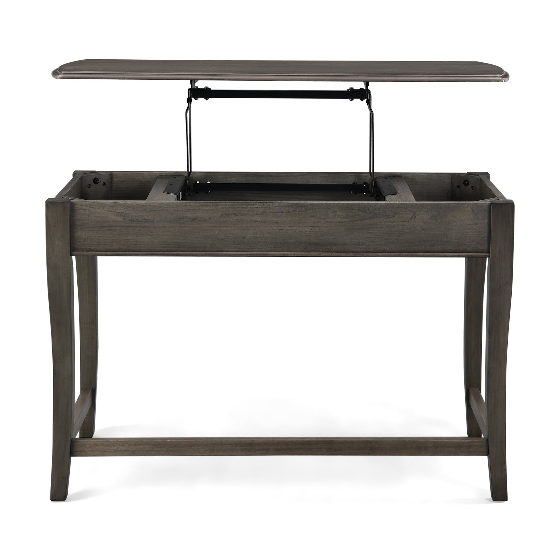 Lift Top Desk Grey Mdf