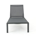 Cape Coral Kd Chaise Lounge Gry Mp2 Set Of 2 Gray Mesh