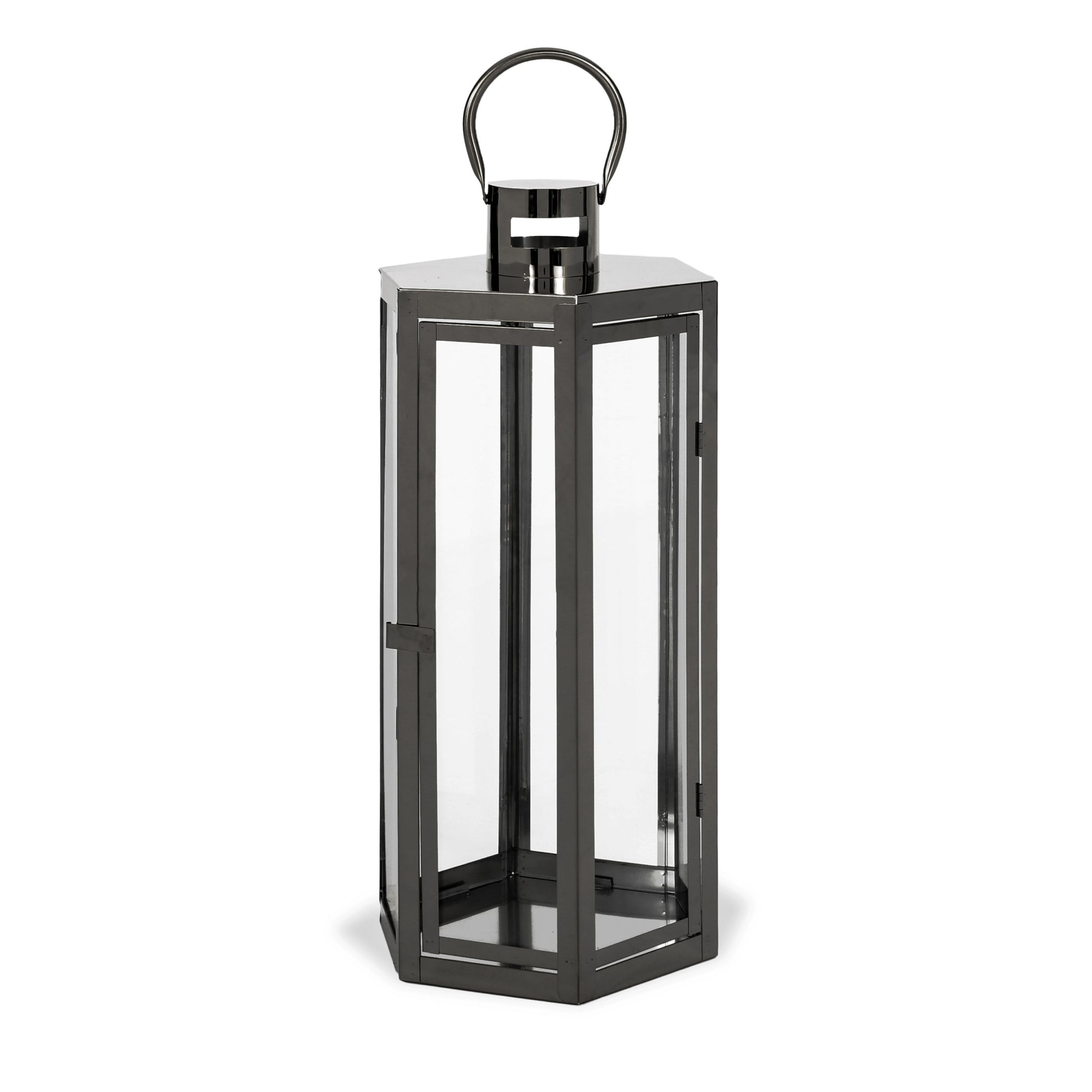 Frank 23"h Stainless Steel Lantern