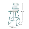 Niez Counter Stool Beige Iron