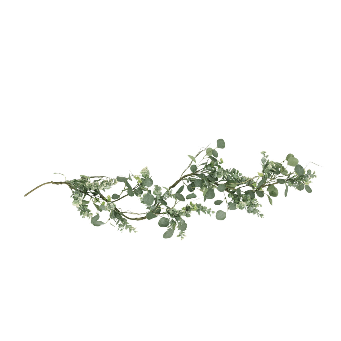 5" Leaves Garland Green Polyester