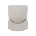 Dining Chair Mp2 Set Of 2 Light Grey Fabric