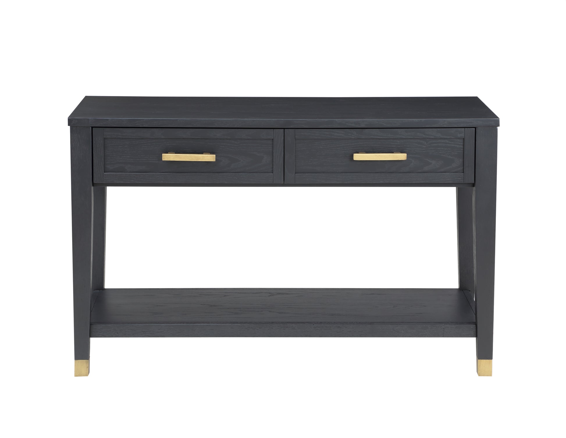 Yves Sofa Table Black Black Wood