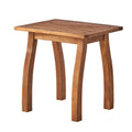 Selma End Table Teak Acacia Wood