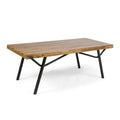 Canoga Coffee Table Teak Metal & Wood