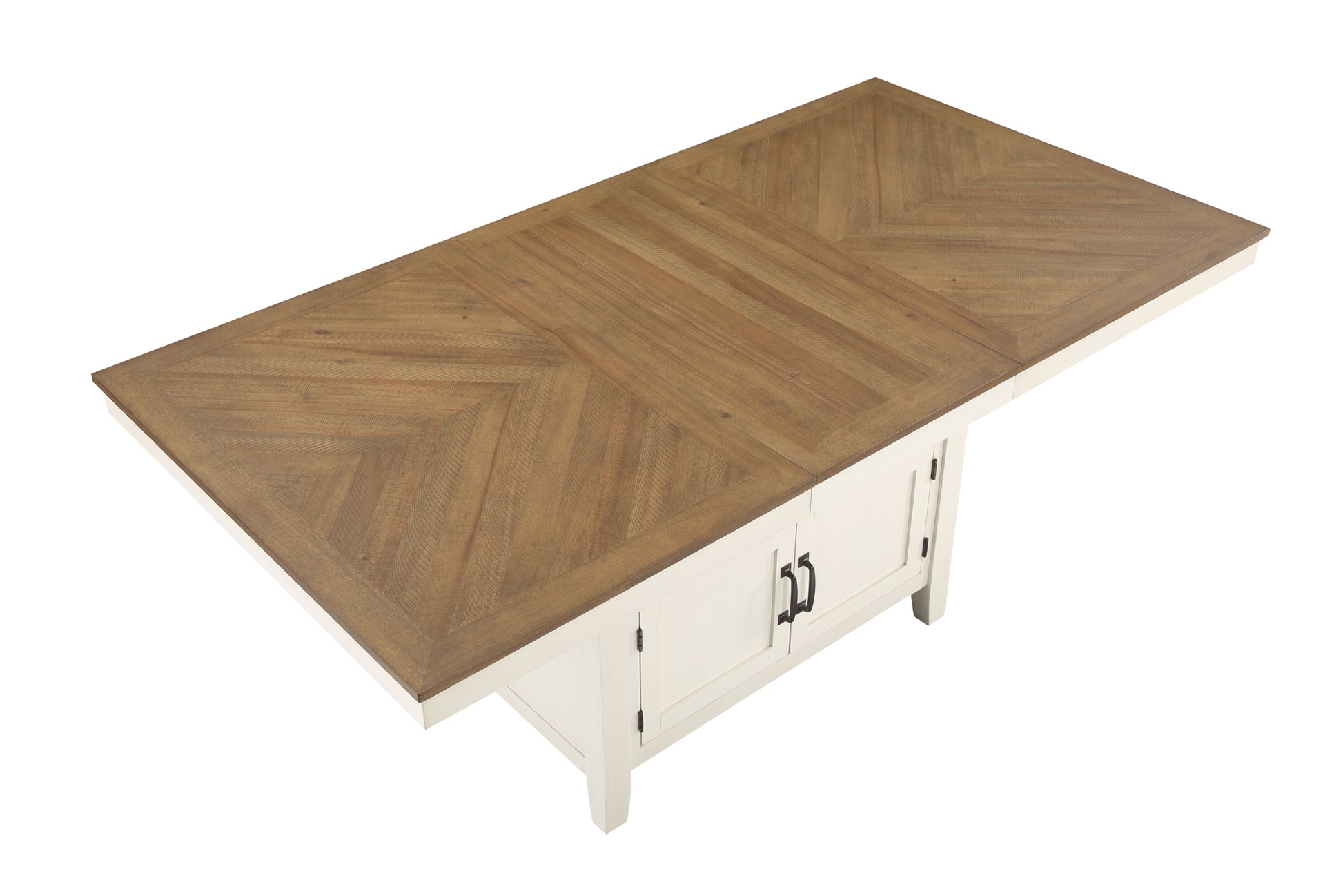 Hyland Counter Table Brown Dark Brown Wood