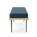 Bench Navy Blue Mdf