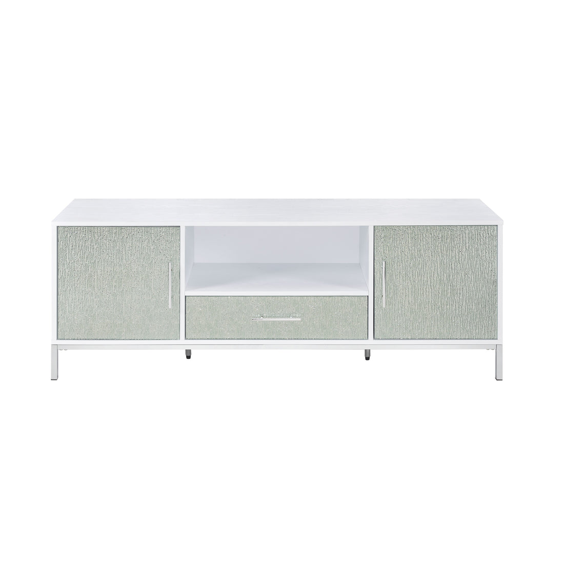 Mirage Tv Cabinet White White 70 79 Inches Wood